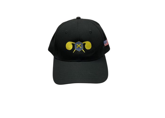BLK CROSS RETORT CAP